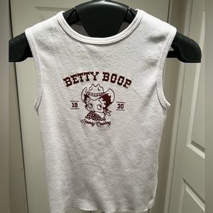 NWOT “Howdy Cowboy” Betty Boop Tank-top
